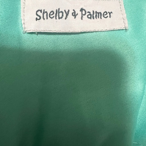 Shelby & Palmer Aqua Dress - Picture 6 of 11